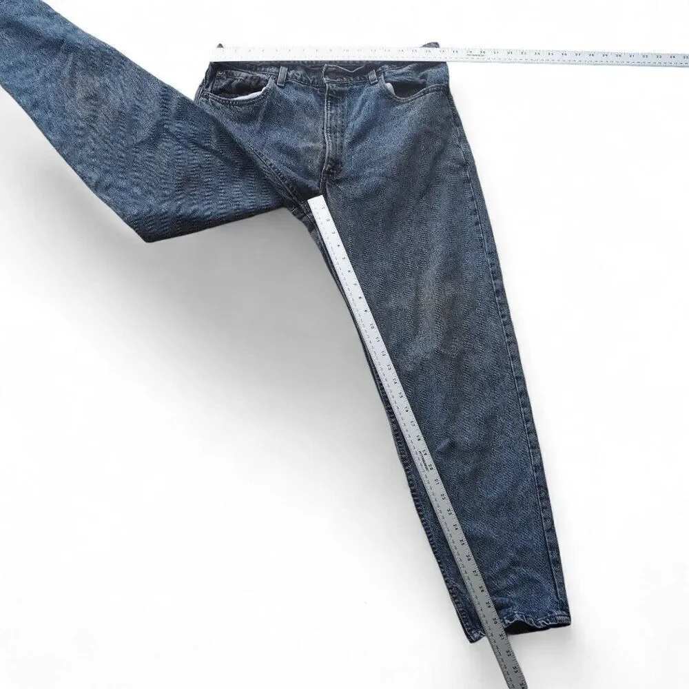 Levi Strauss & Co 550 Vintage 90s Made in‎ USA 100% Cotton Jeans Men's 36 x 32